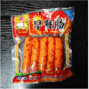 140克代餐香辣肠早餐肠休闲零食麻辣小 即食火腿肠超市批发香辣味